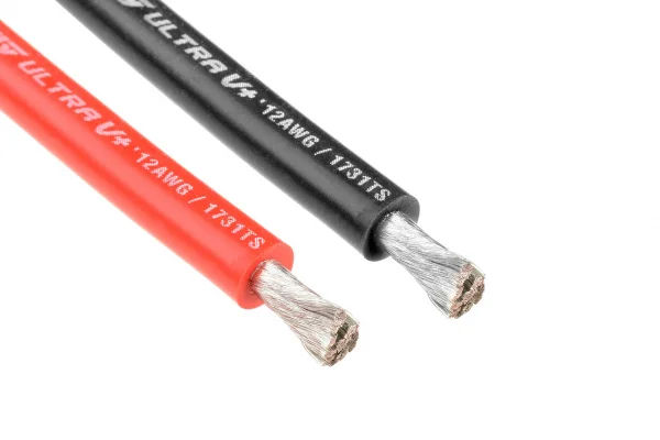 Corally Ultra V+ Silicone Wire - 12AWG - Red and Black - 1M Each — image 3 of 3