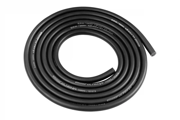 Corally Ultra V+ Silicone Wire - 14AWG - Black - 1M — image 1 of 3