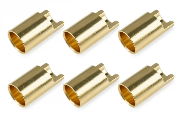 Corally Bullet Connector 6.5mm - Female - Gold Plated — image 1 of 2
