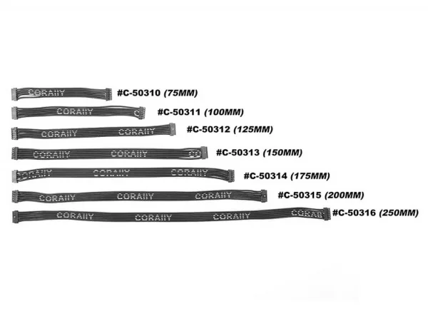 Corally High Flex Sensor Wire 125mm Silver Terminal — image 2 of 2