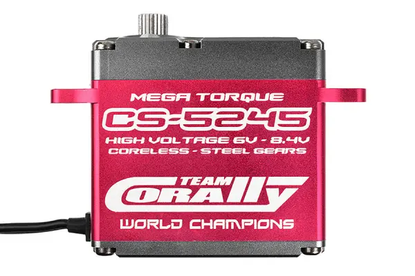 Corally CS5245 Ultra H/Torque 45Kg Servo Coreless Motor — image 4 of 9