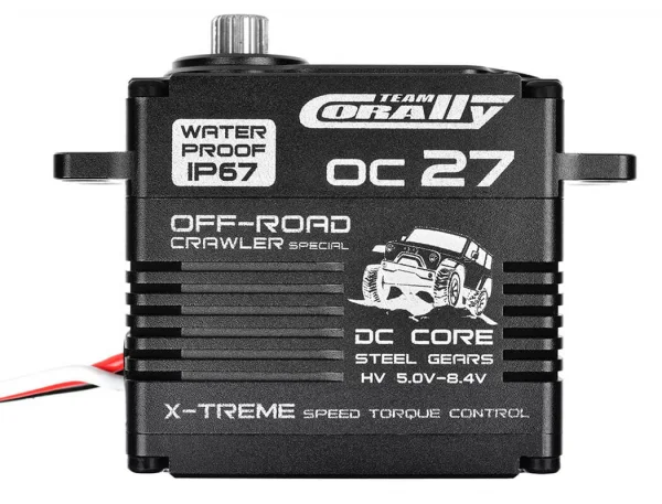 Corally Oc27 HV Digital Servo 5-8.4V Ip67 Steel Gear Alloy C — image 2 of 7