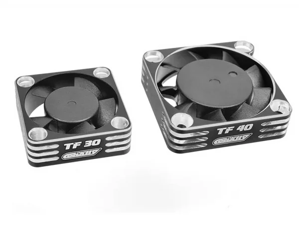 Corally Ultra High Speed Cooling Fan 40mm 6V8 - 4V Black/Silv — image 4 of 4
