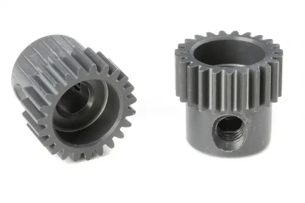 Corally 64DP Pinion - Short - Hard Anodised Al7075 -