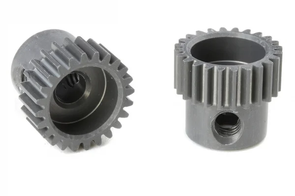 Corally 64DP Pinion - Short - Hard Anodised Al7075 -