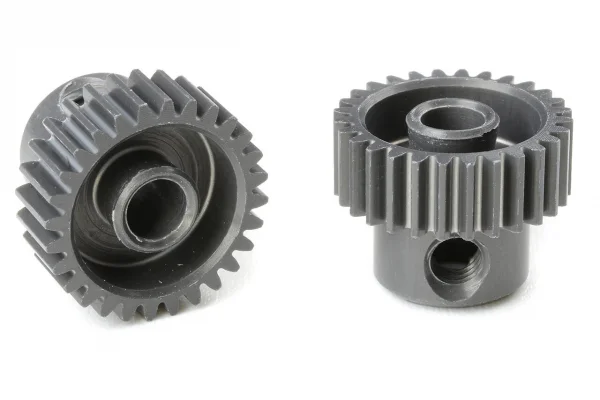 Corally 64DP Pinion - Short - Hard Anodised Al7075 -