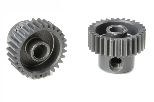 Corally 64DP Pinion - Short - Hard Anodised Al7075 -