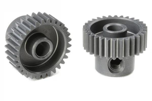 Corally 64DP Pinion - Short - Hard Anodised Al7075 -