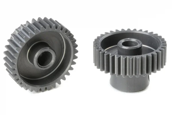 Corally 64DP Pinion - Short - Hard Anodised Al7075 -