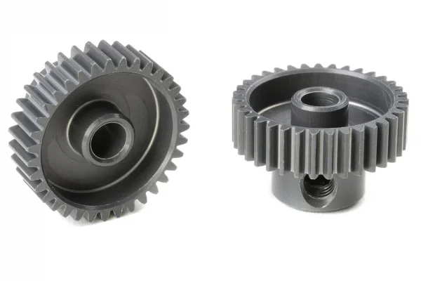 Corally 64DP Pinion - Short - Hard Anodised Al7075 -