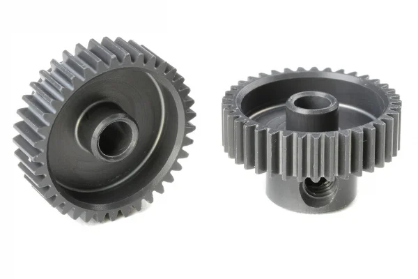 Corally 64DP Pinion - Short - Hard Anodised Al7075 -