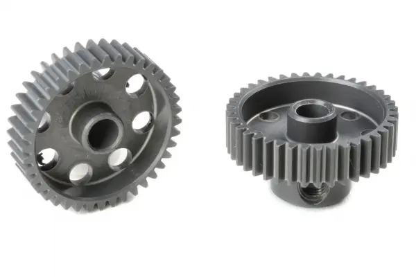 Corally 64DP Pinion - Short - Hard Anodised Al7075 -