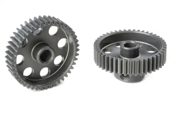 Corally 64DP Pinion - Short - Hard Anodised Al7075 -
