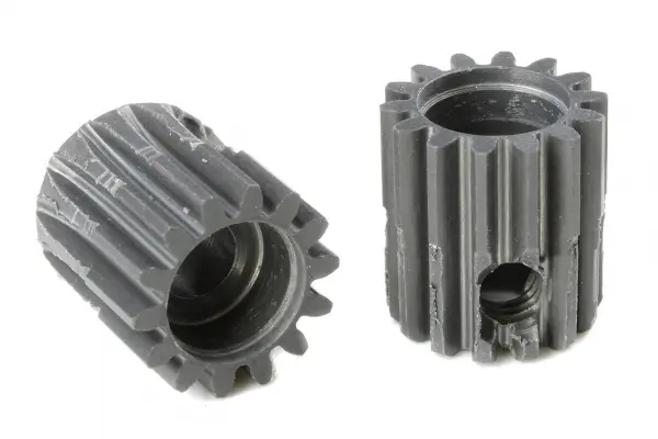 Corally 48DP Pinion - Short - Hard Anodised Al7075 -
