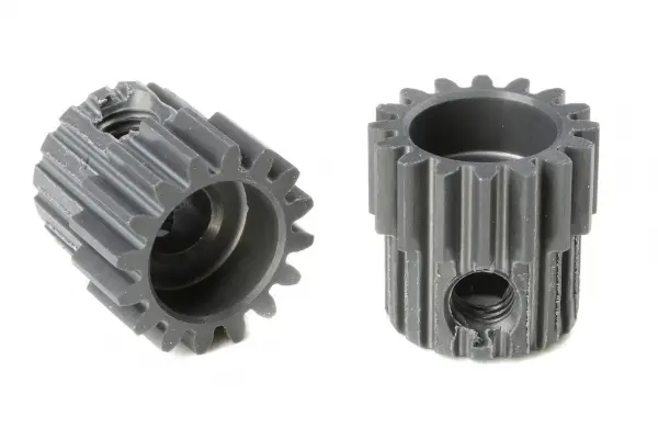Corally 48DP Pinion - Short - Hard Anodised Al7075 -