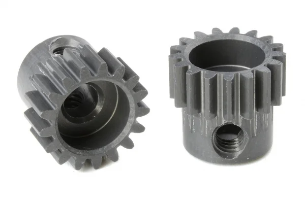 Corally 48DP Pinion - Short - Hard Anodised Al7075 -