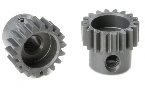 Corally 48DP Pinion - Short - Hard Anodised Al7075 -