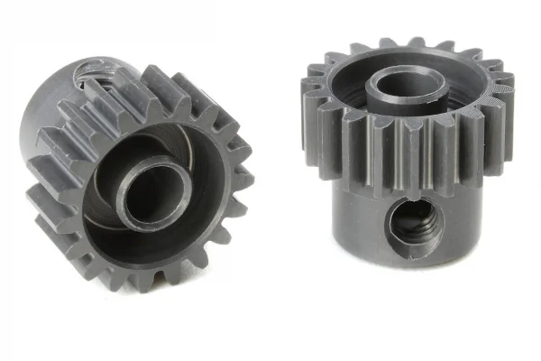 Corally 48DP Pinion - Short - Hard Anodised Al7075 -