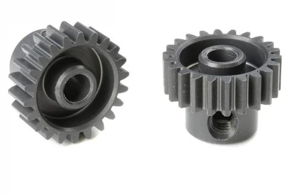 Corally 48DP Pinion - Short - Hard Anodised Al7075 -
