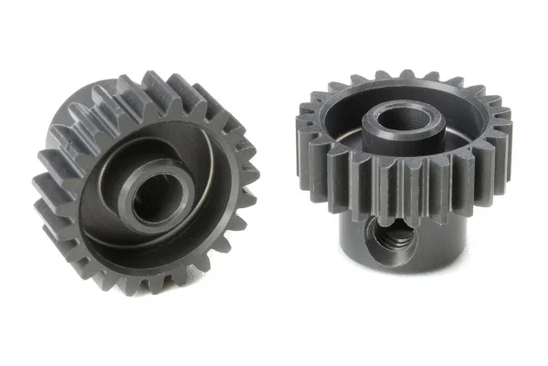 Corally 48DP Pinion - Short - Hard Anodised Al7075 -