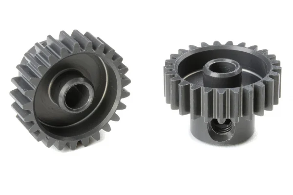 Corally 48DP Pinion - Short - Hard Anodised Al7075 -