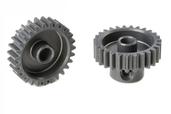 Corally 48DP Pinion - Short - Hard Anodised Al7075 -