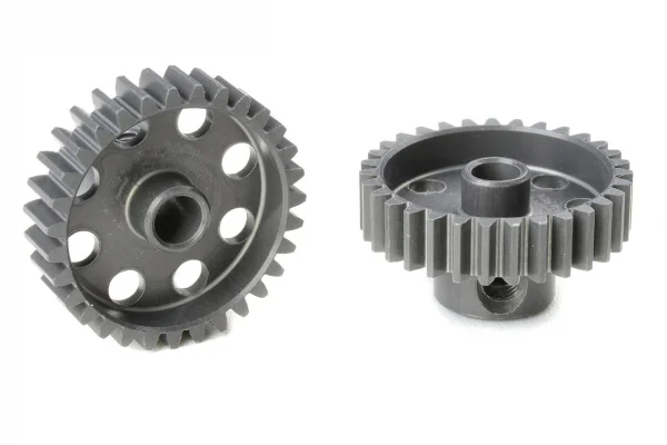 Corally 48DP Pinion - Short - Hard Anodised Al7075 -