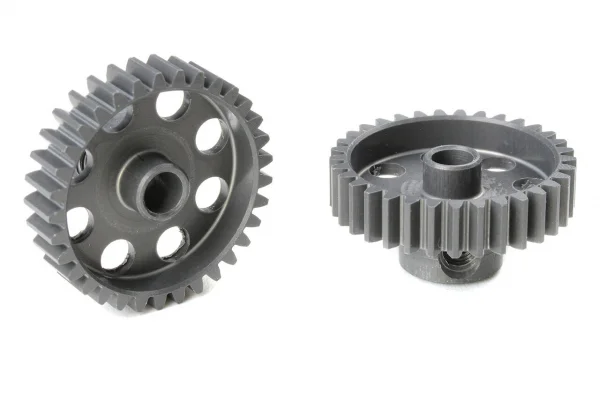Corally 48DP Pinion - Short - Hard Anodised Al7075 -