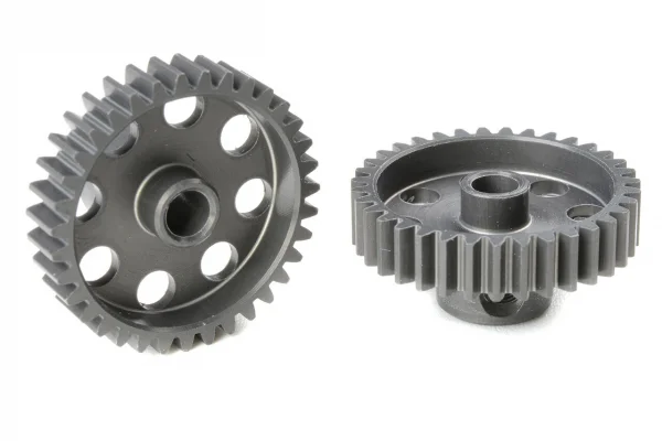 Corally 48DP Pinion - Short - Hard Anodised Al7075 -