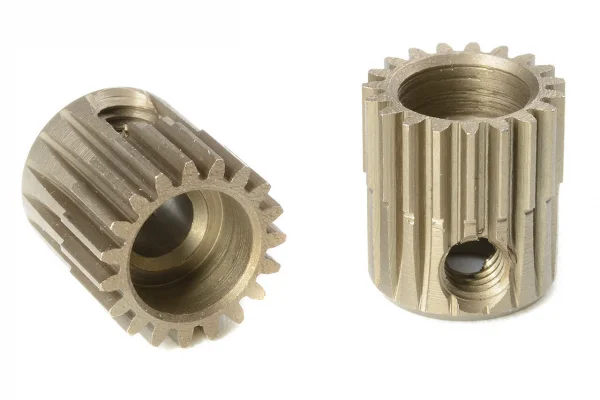 Corally 64DP Pinion - Short - Hardened Steel - 19 Teeth