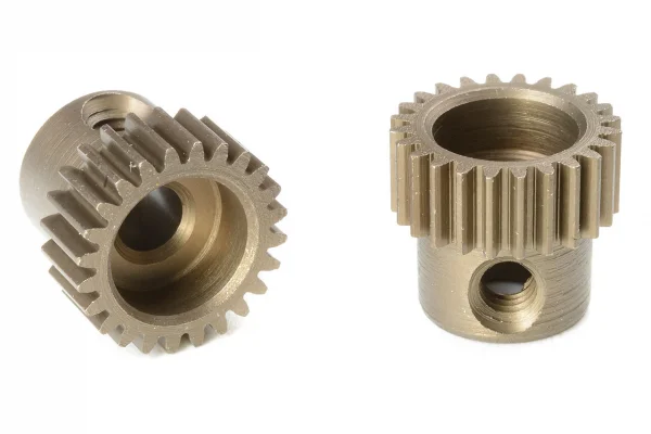 Corally 64DP Pinion - Short - Hardened Steel - 24 Teeth