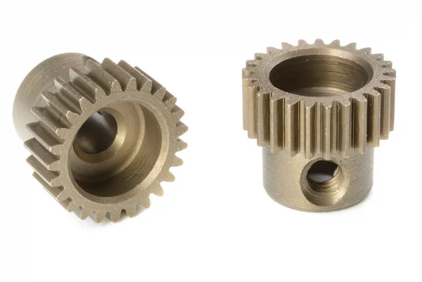 Corally 64DP Pinion - Short - Hardened Steel - 25 Teeth