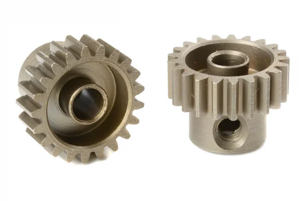 Corally 48DP Pinion - Short - Hardened Steel - 21 Teeth