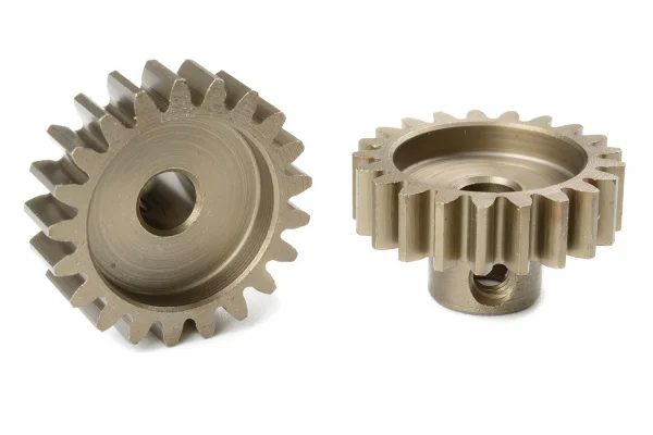Corally M1.0 Pinion - Short - Hardened Steel - 21 Teeth