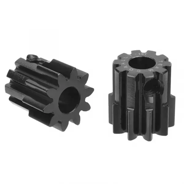 Corally M1.0 Pinion Short Hardened Steel 10 Teeth 5mm Shaft — image 1 of 2