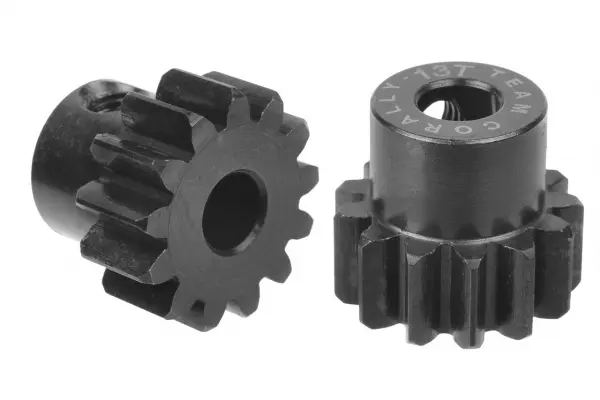 Corally M1.0 Pinion Short Hardened Steel 13 Teeth 5mm Shaft — image 2 of 2