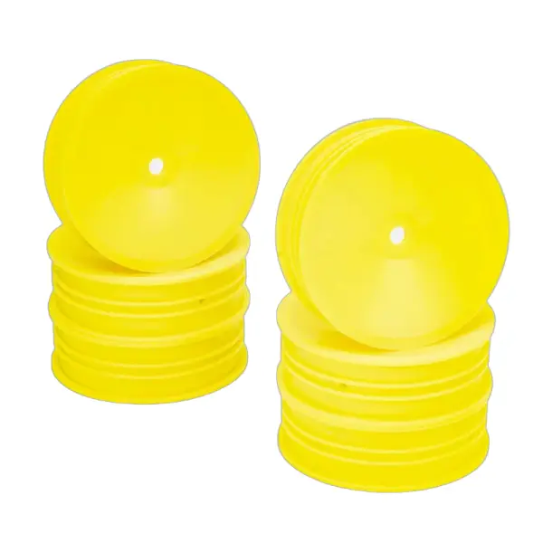 Centro 1:10 Dished Buggy Front 2WD Slim Flex Wheel - 3 Pairs (Yellow) — image 1 of 2