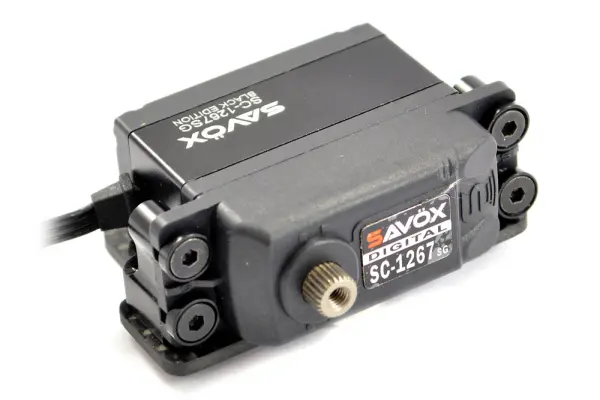 Centro Aluminium Servo Mount Collars (4) - Black — image 3 of 4
