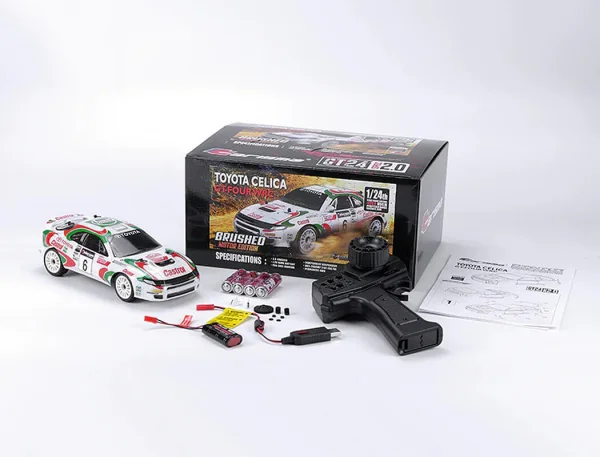 Carisma GT24 2.0 Toyota Celica GT-4 Brushed Edition 1:24 RTR