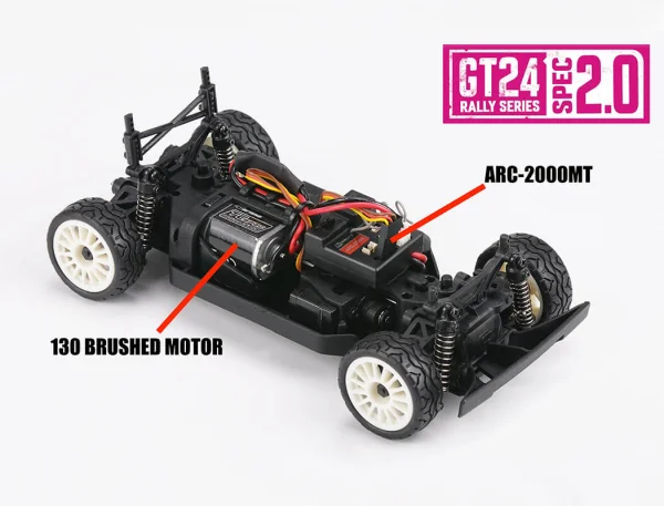 Carisma GT24 2.0 Toyota Celica GT-4 Brushed Edition 1:24 RTR
