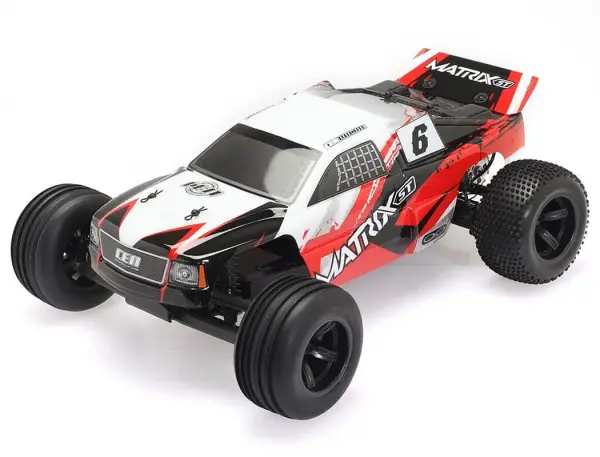 CEN Racing Matrix E 1:10 2WD Stadium Truck RTR - Red &mdash; image 3 of 16