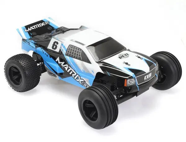 CEN Racing Matrix E 1:10 2WD Stadium Truck RTR - Blue &mdash; image 3 of 16