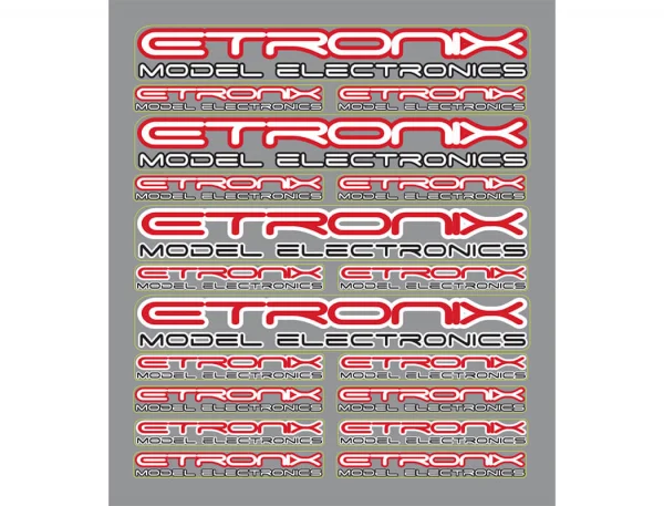 eTronix Mini Decal Sheet
