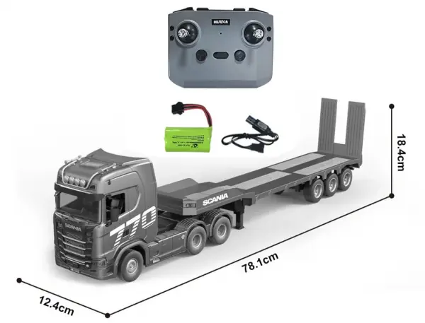 HuiNa 1:24 Scania 770S RC Truck + Trailer Set RTR — image 3 of 4