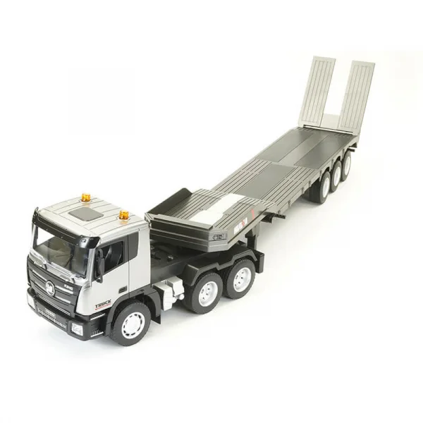 HuiNa 1:24 9ch RC Truck and Platform Trailer