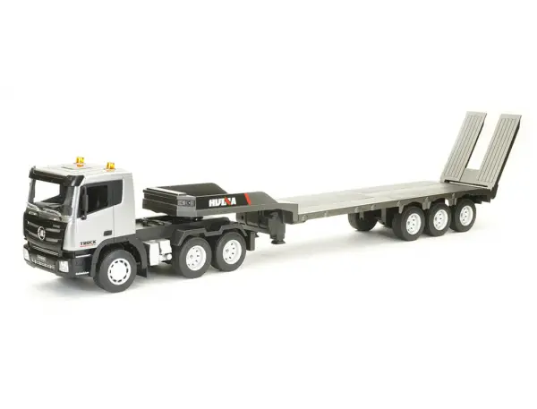 HuiNa 1:24 9ch RC Truck and Platform Trailer — image 10 of 18