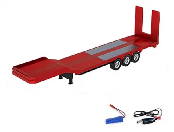 HuiNa Scania 770S RC Haulage Truck + Trailer Set RTR - Red — image 2 of 2