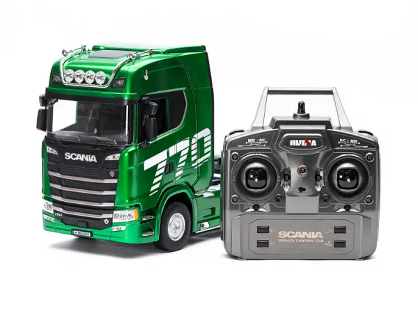 HuiNa Scania 770S RC Haulage Truck RTR - Green — image 3 of 19