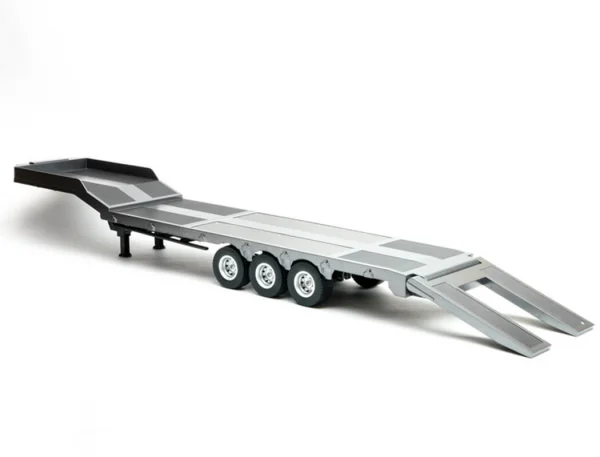HuiNa RC Haulage Flatbed Trailer - Silver