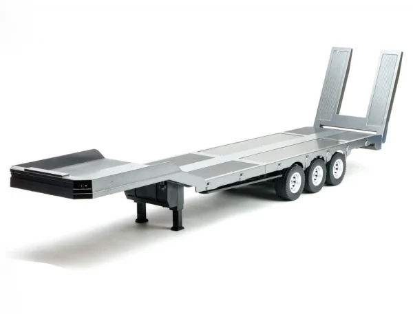 HuiNa RC Haulage Flatbed Trailer - Silver